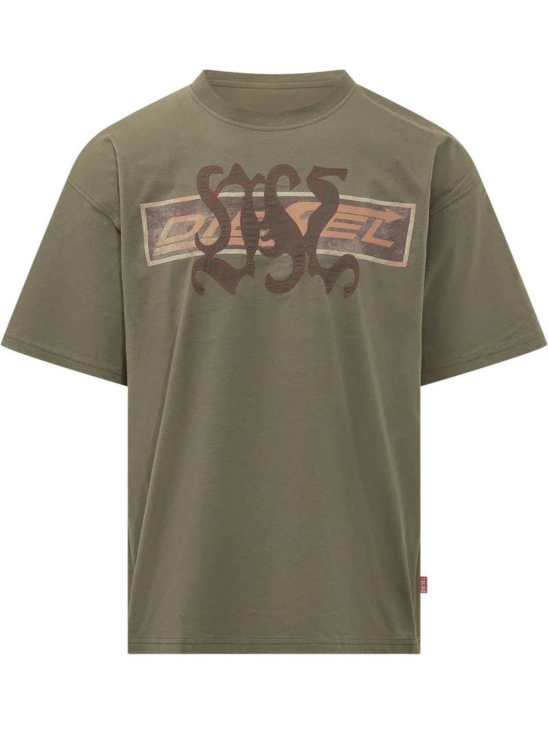 T-shirt T Boxt con Stampa Grafica