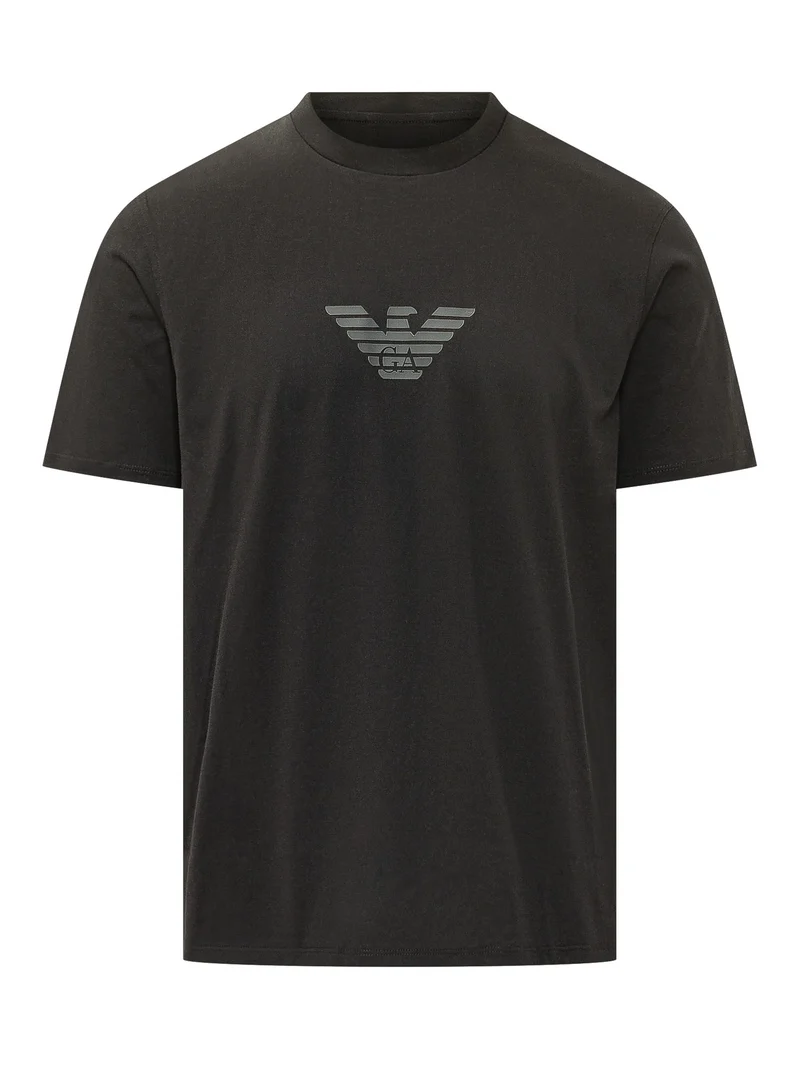 T-shirt con Logo Centrale