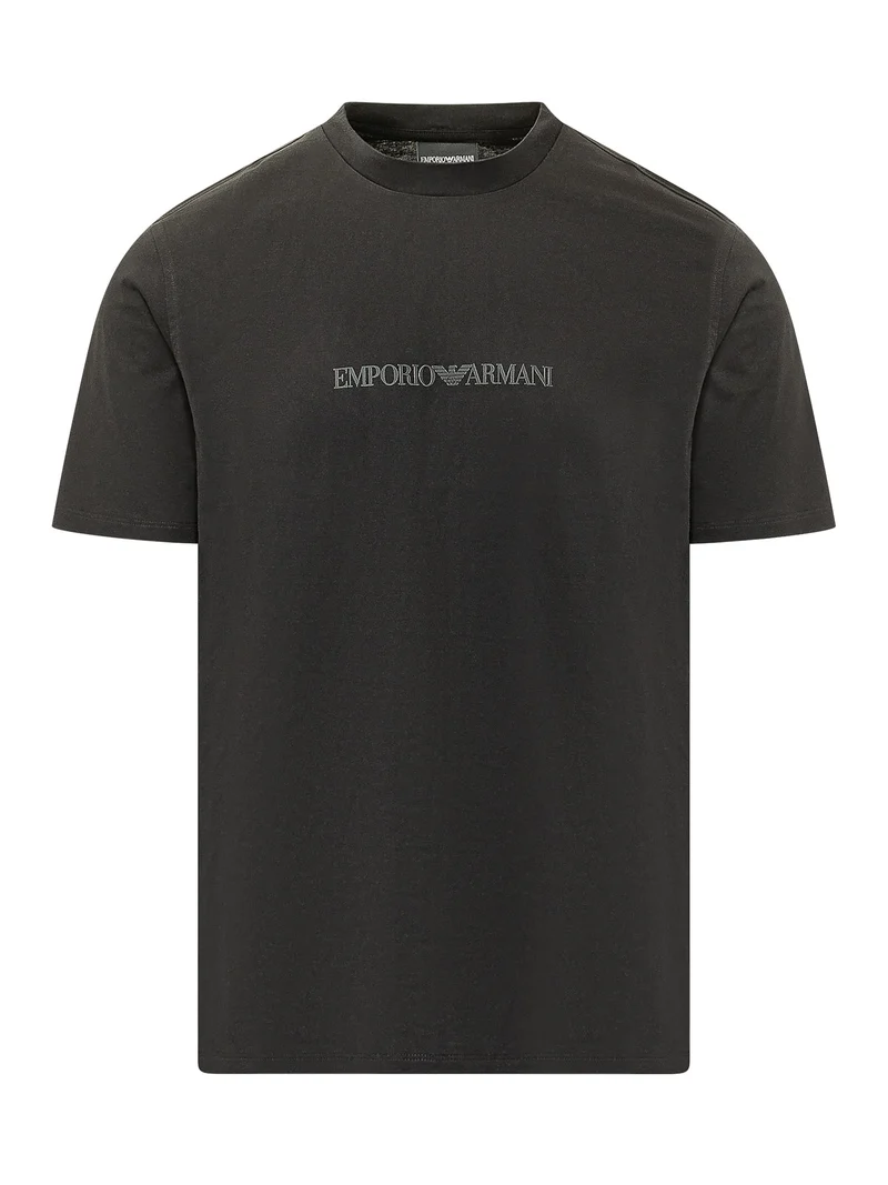 T-shirt con Logo Centrale