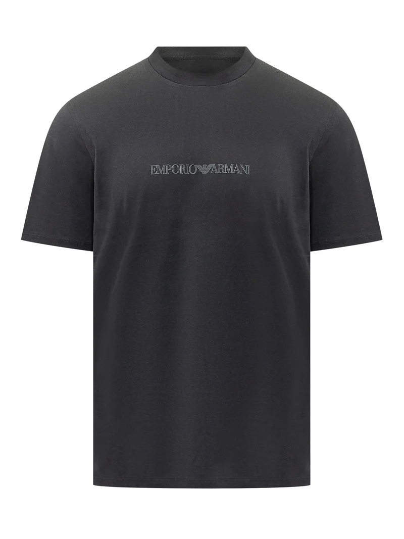 T-shirt con Logo Centrale
