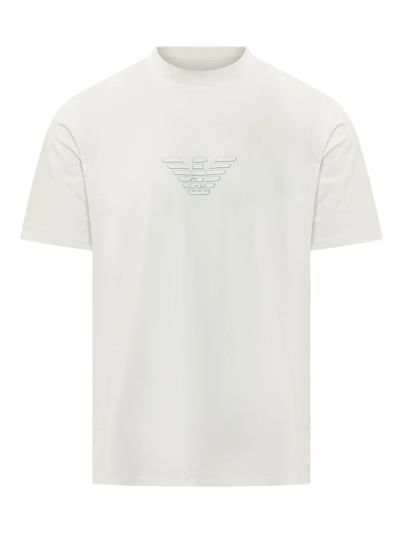T-shirt con Logo Centrale