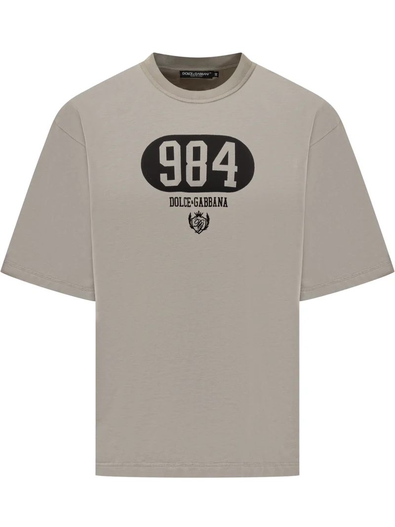 Dolce & Gabbana T-Shirt con Stampa Logo
