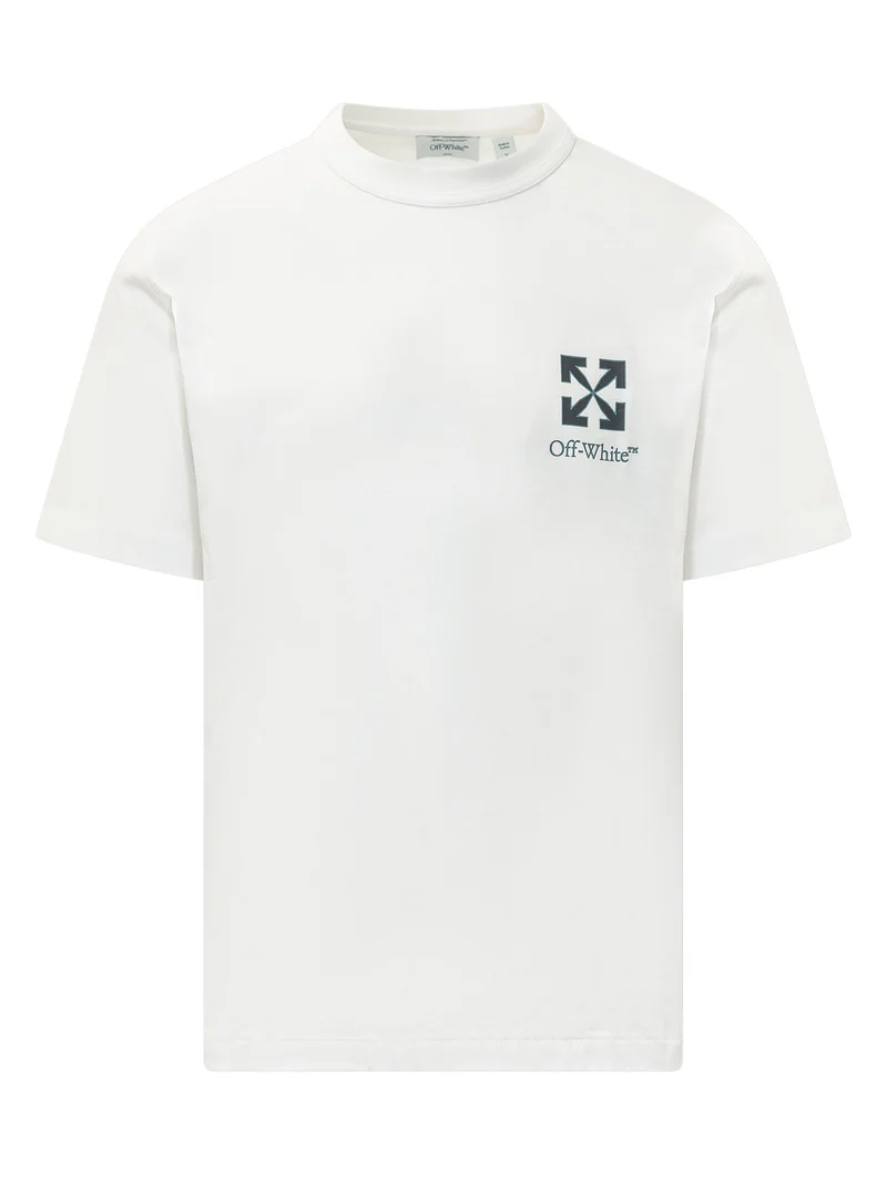 T-shirt Small Arrow con Motivo Logo