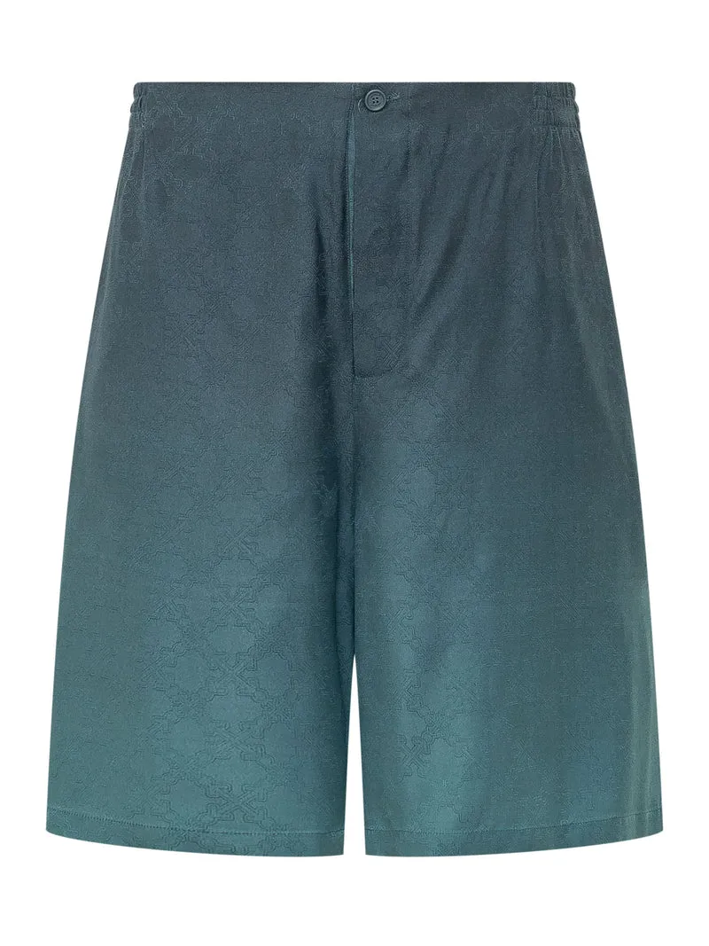 Shorts Arrow Bowling con Motivo Jacquard