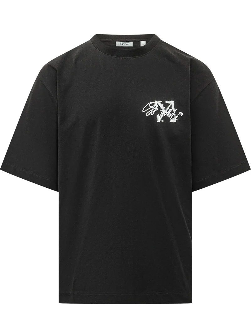T-shirt Stroke 2 Arrow con Stampa sul Petto