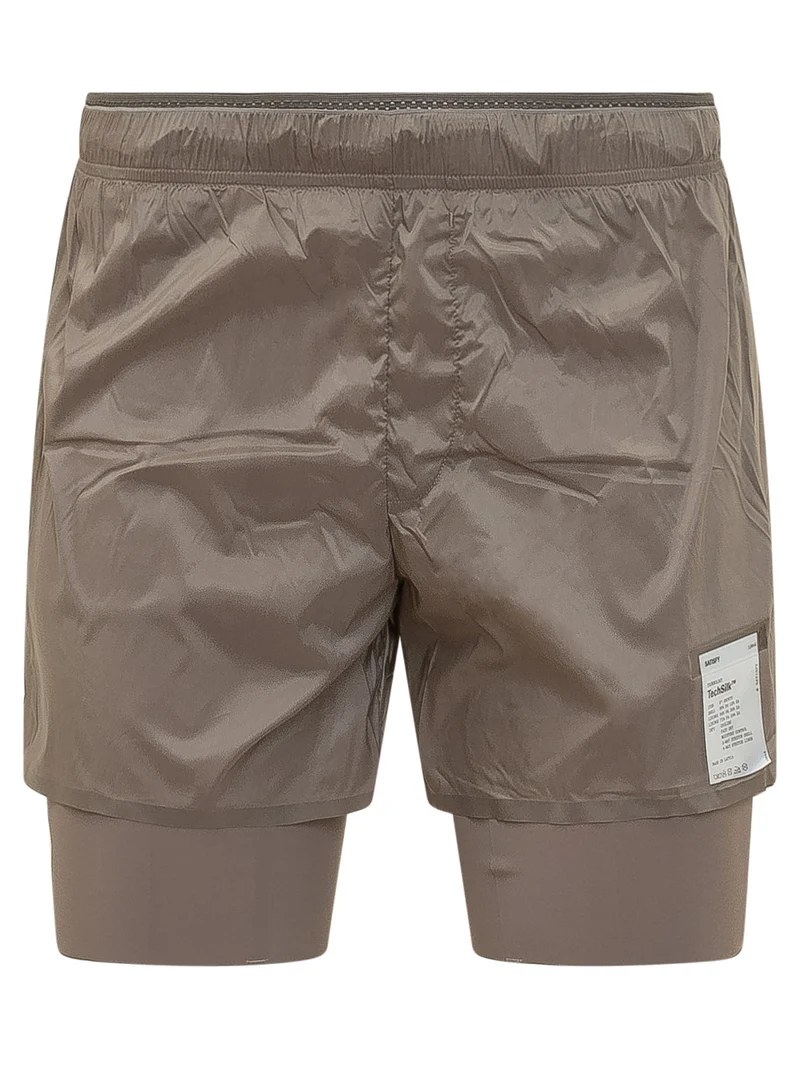 Shorts Tecnici con Fascia Elastica e Tasca