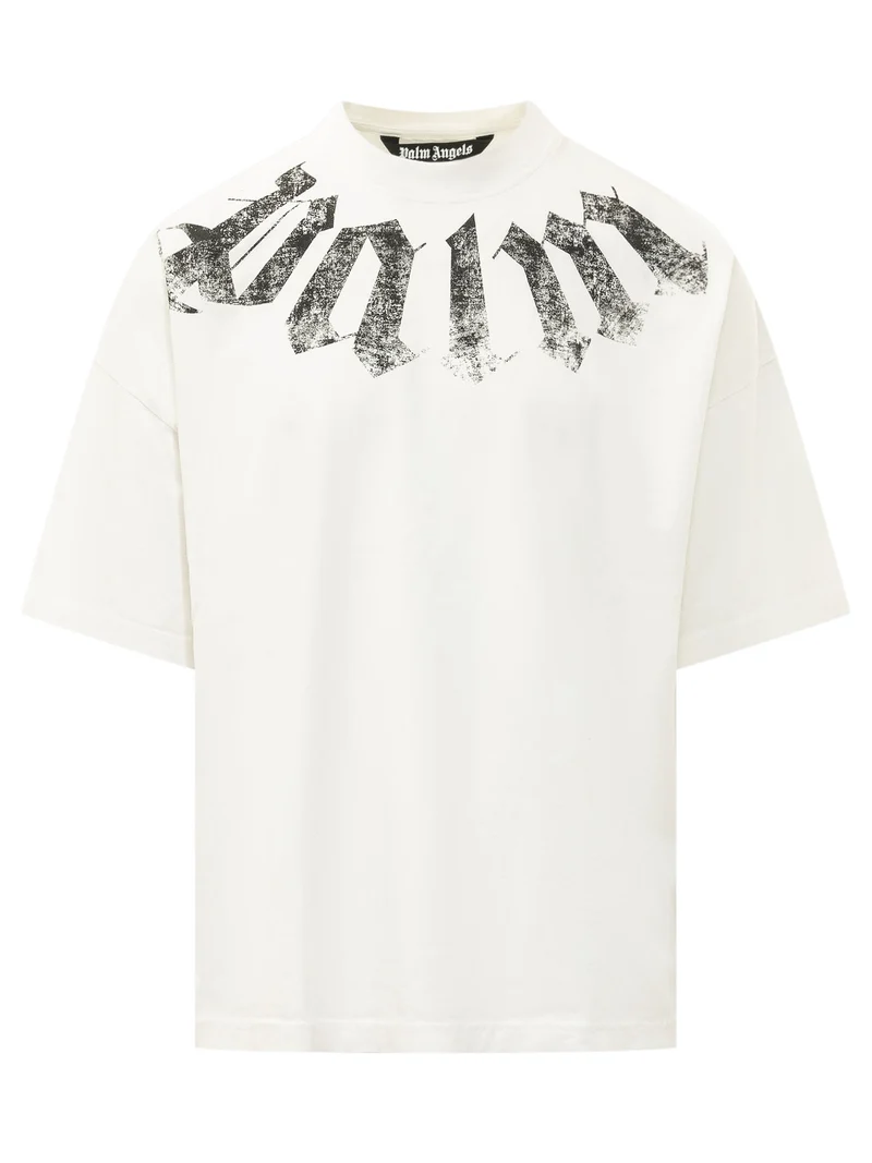 T-shirt con Logo ad Arco