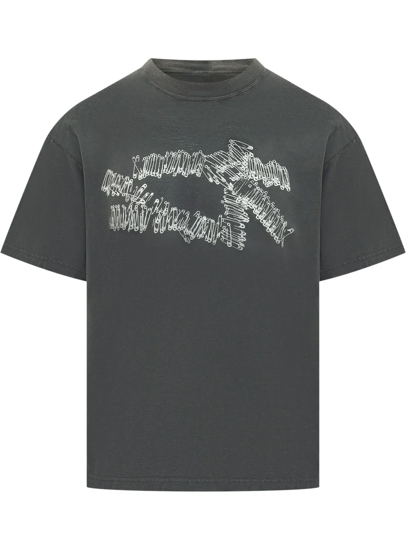 T-shirt con Stampa Grafica