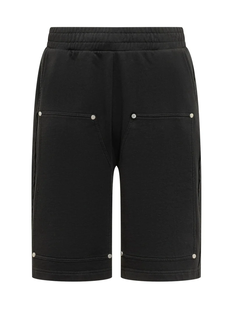 Pantaloncini con Tasche Applicate