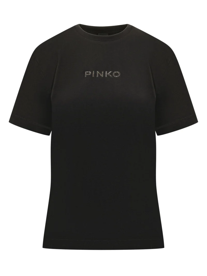 T-shirt con Logo Frontale