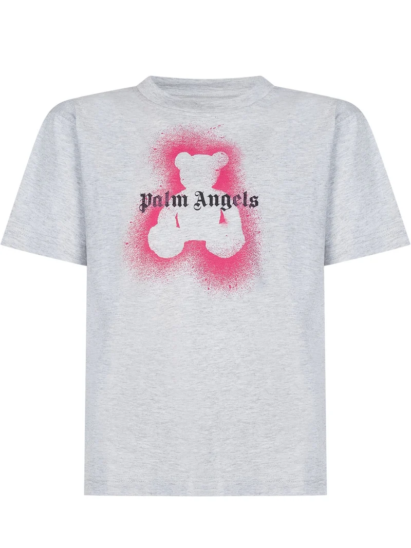 T-shirt con Stampa Spray Bear