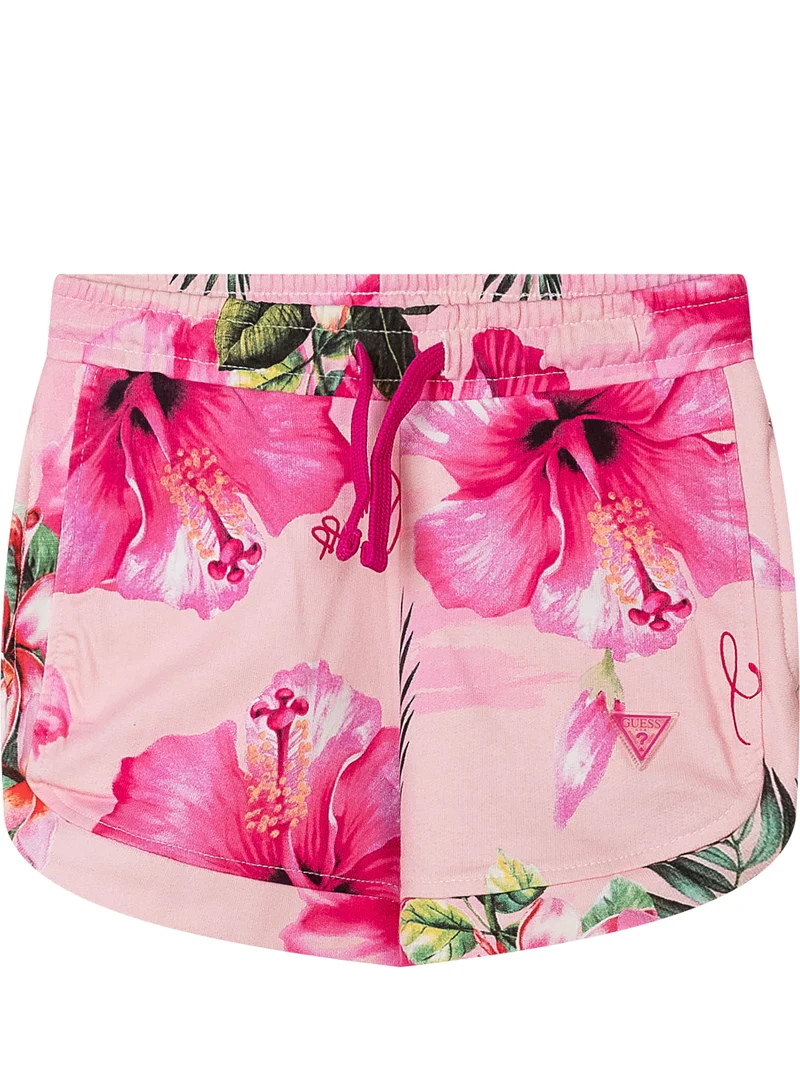 Shorts con Stampa Floreale