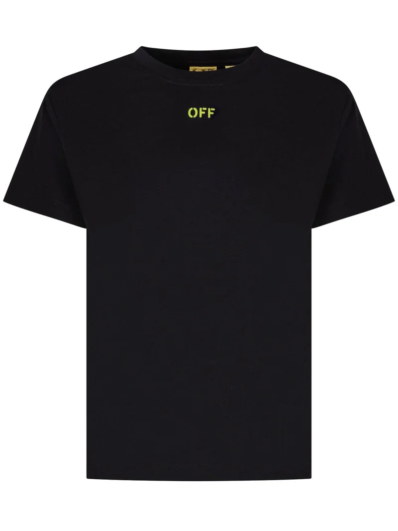 T-shirt con Logo Minimal