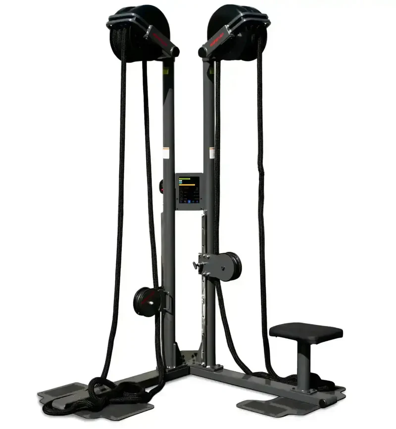 Ropeflex RX2500-D Dual Seiltrainer – zwei vertikale Endlosseil-Stationen in einem Gerät