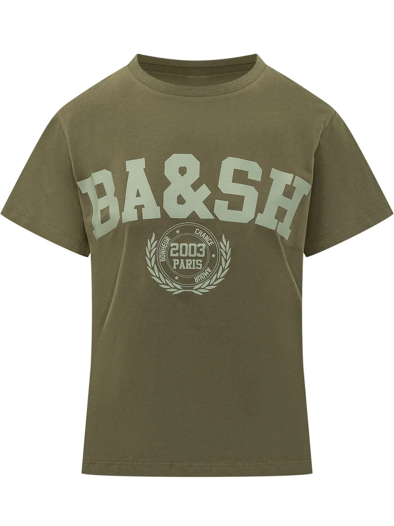 T-shirt Ioni con Stampa College