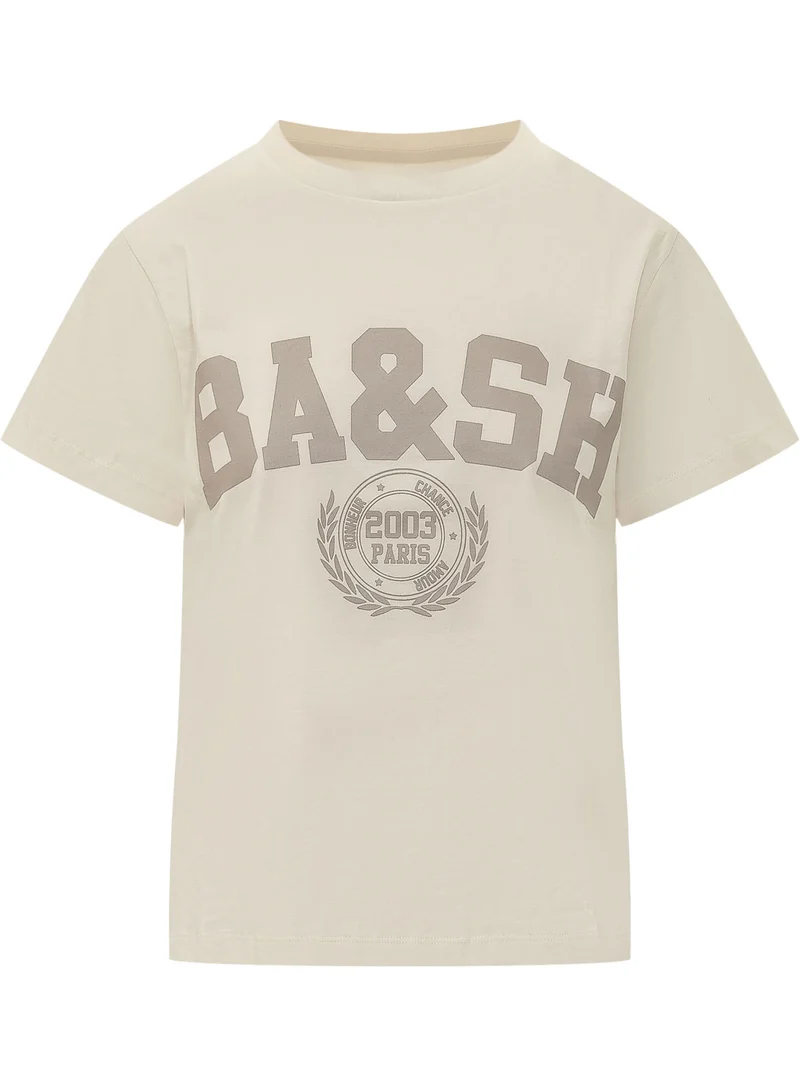 T-shirt Ioni con Stampa College