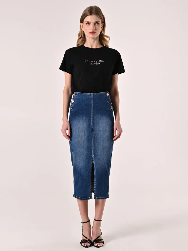 T-Shirt Ansia Nera