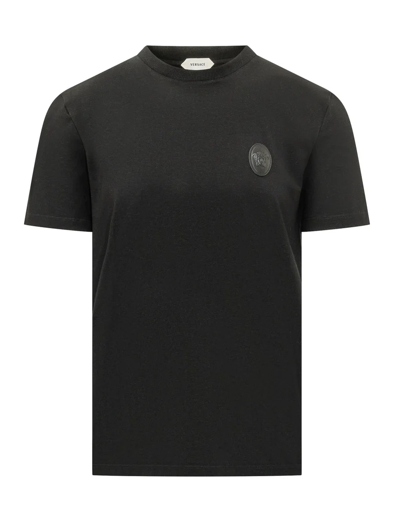 T-shirt Medusa con Patch sul Petto