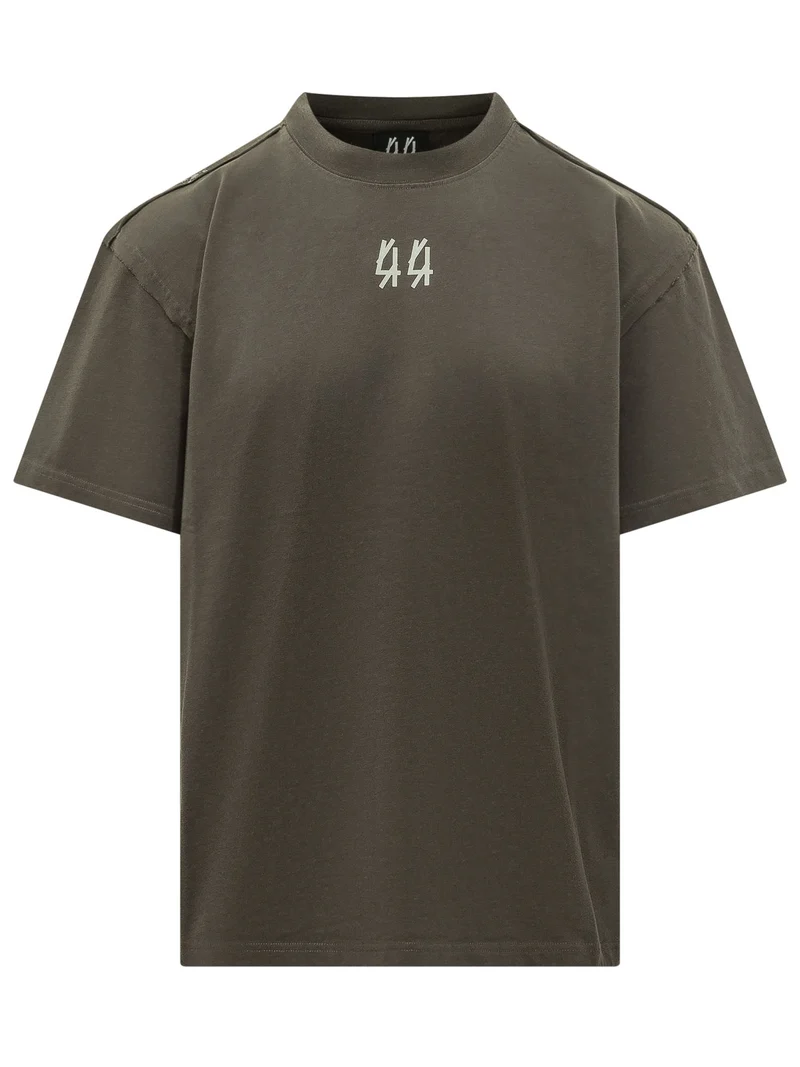 T-shirt con Motivo Numerico Frontale