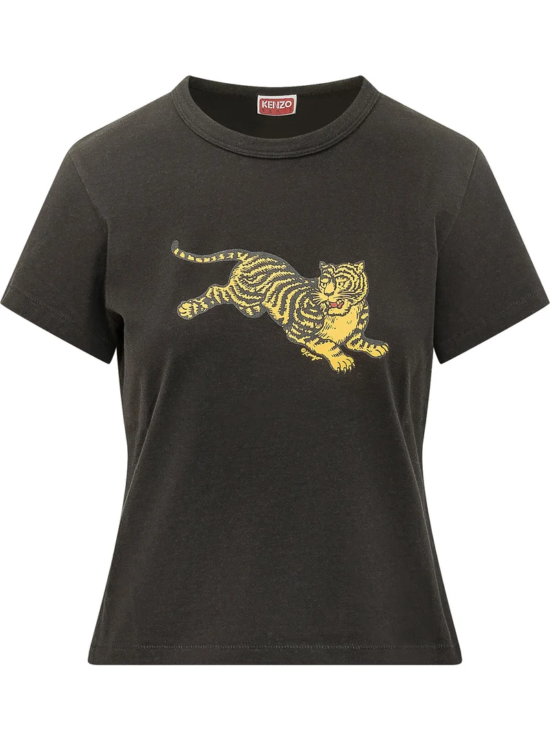 T-shirt Tiger con Ricamo