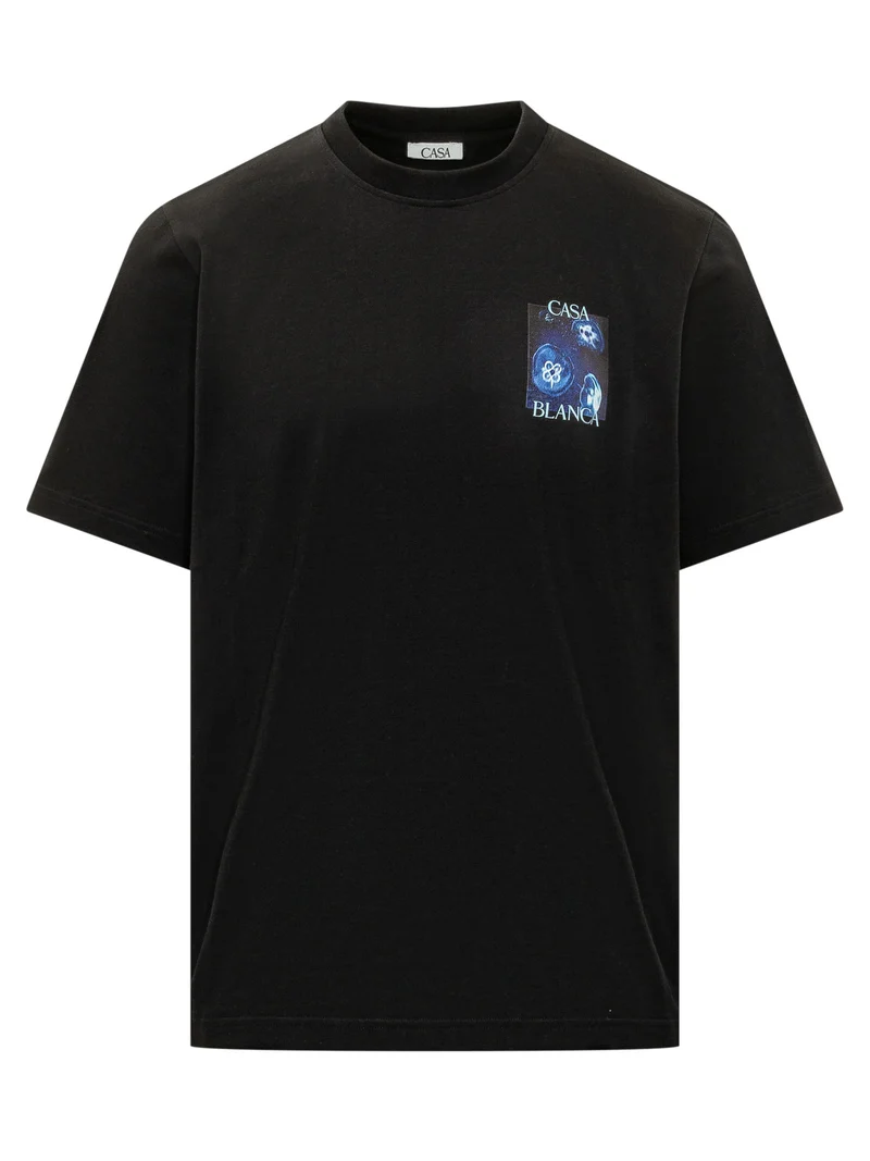 Meduse Sportive T-shirt con Stampa sul Petto
