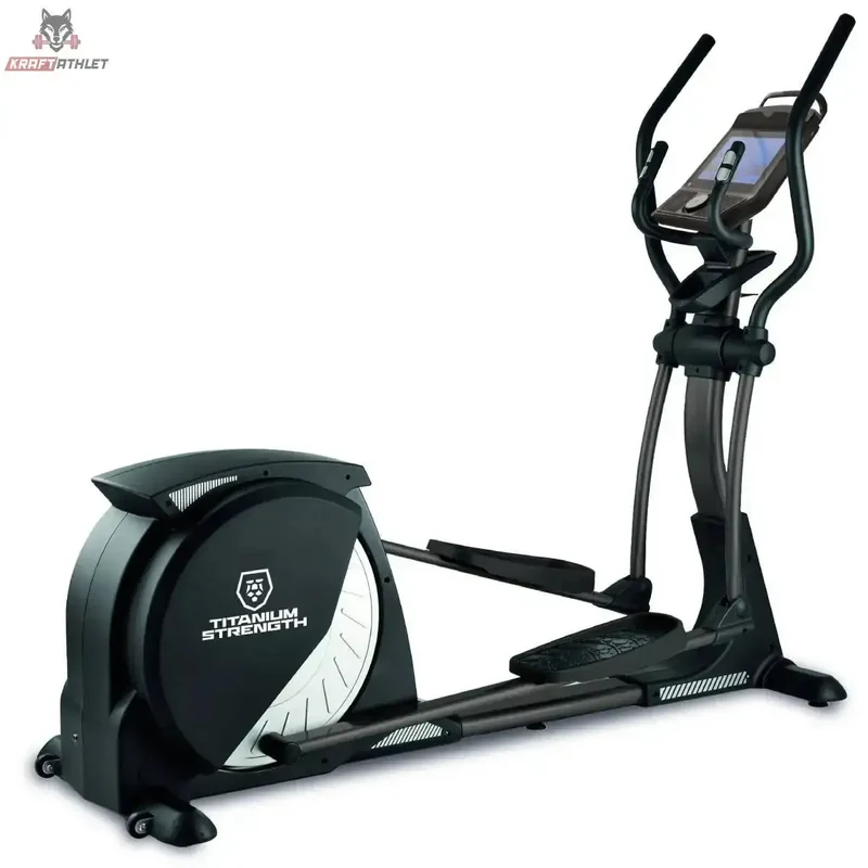 Professioneller Ellipsentrainer CT900 TFT Multimedia mit 10-Zoll-Touchscreen Titanium Strength Performance Series