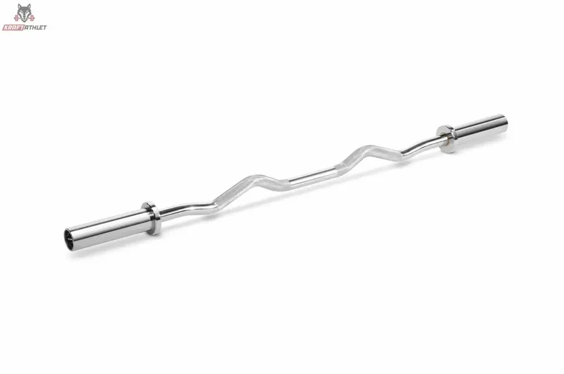 Titanium Strength Z-Stange (EZ Curl Bar) – 120 cm, 28 mm, drehbare Griffe