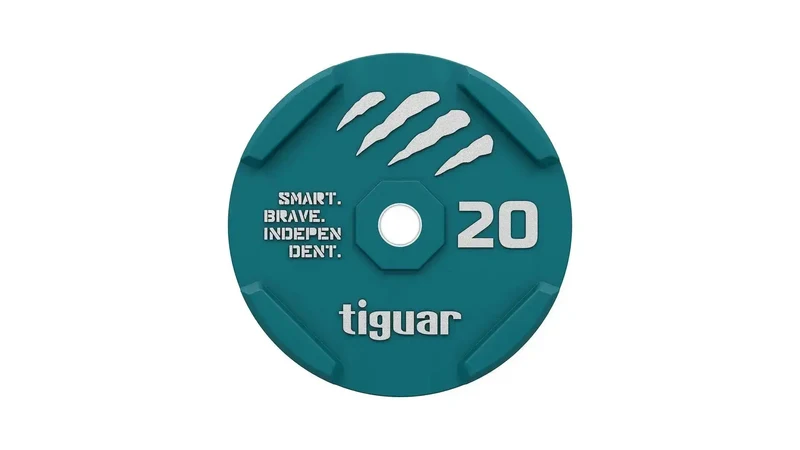 tiguar Rubber Bumper Plate 20 kg