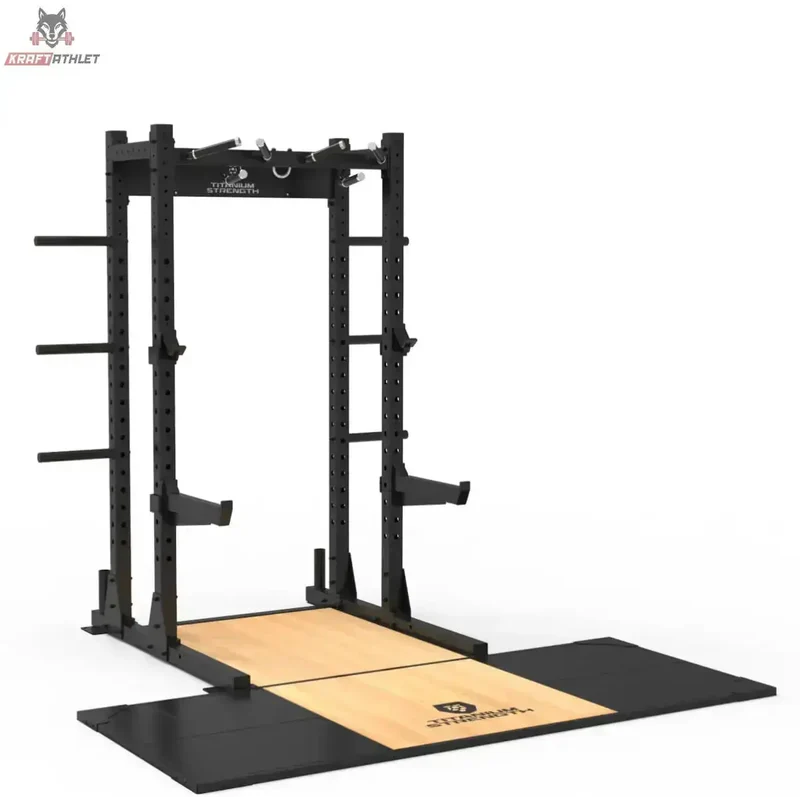 Titanium Strength Half Rack TR60 mit Lifting-Plattform TP60