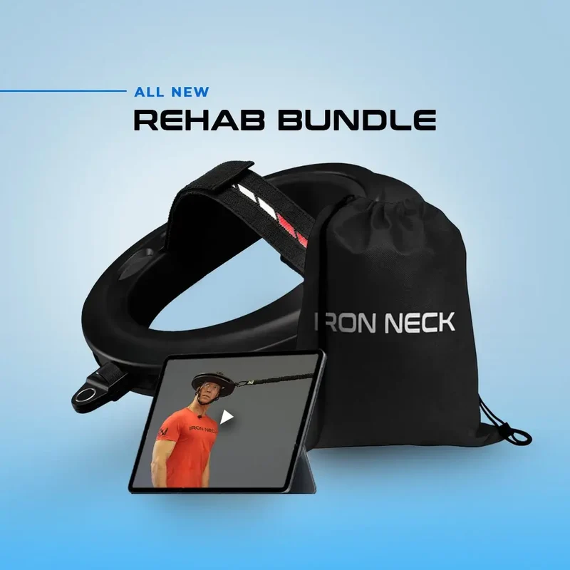 Iron Neck Rehab Bundle – 3.0 Pro mit leichten Bändern 5/10/25 lb