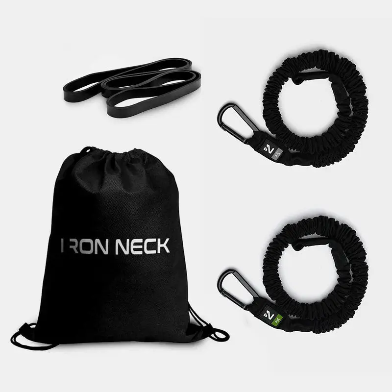 Iron Neck Strength Kit – Bänder 35 und 50 lb, leichtes Power Band, Tasche