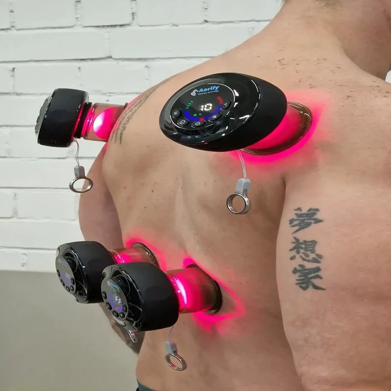 Aerify Dynamic Cupping - Schröpfen & Rotlicht