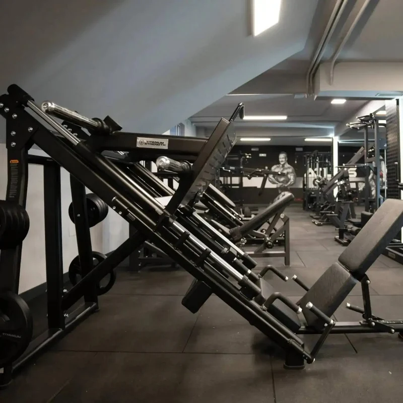 Titanium 45° Leg Press Black Series - Premium Beinpresse