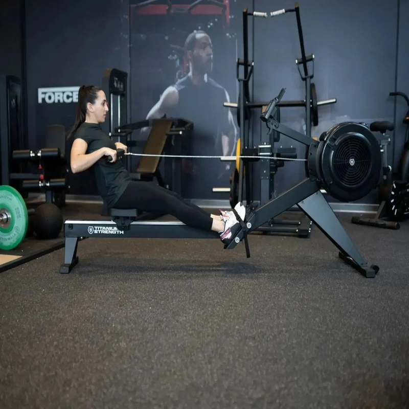 Titanium Strength Air Rowing Machine - Profi Rudergerät