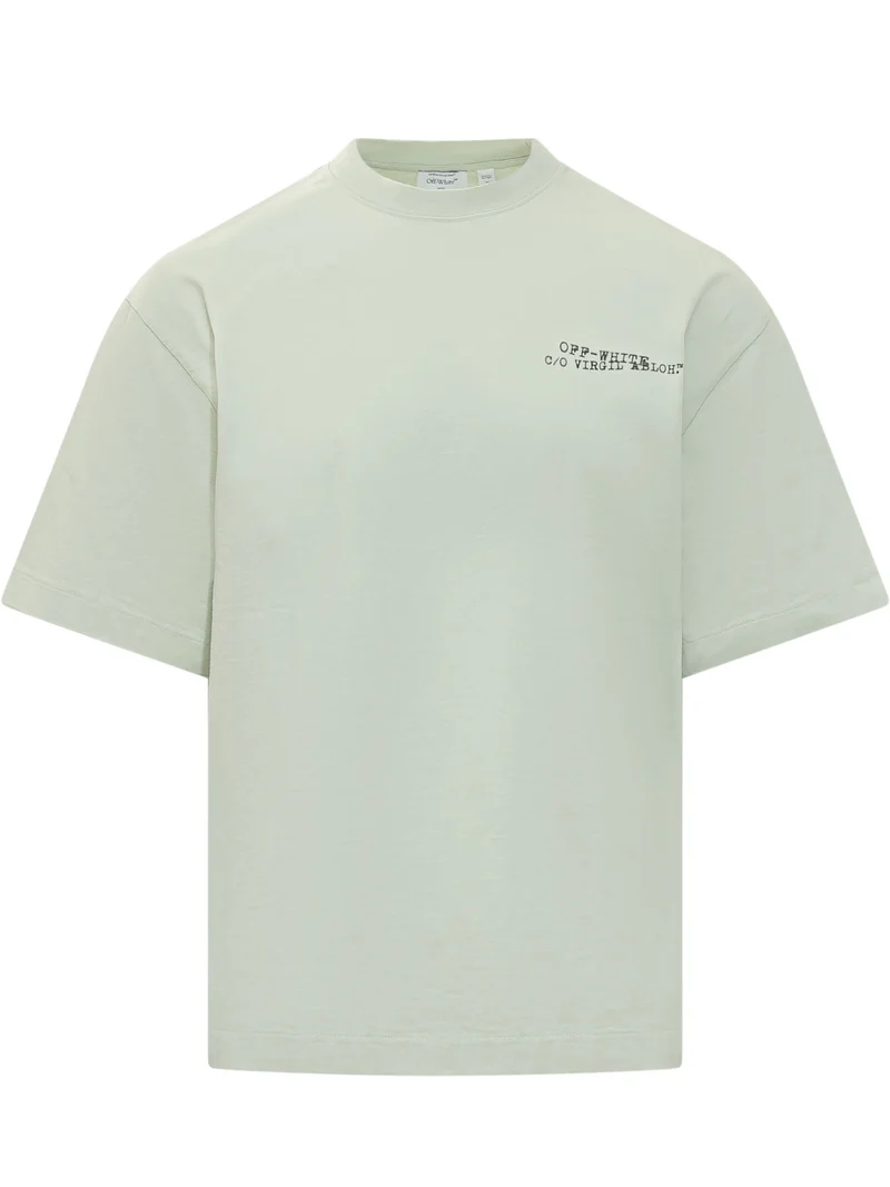 T-shirt con Logo Stampato