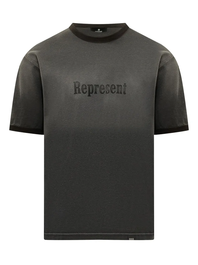T-shirt con Logo Frontale