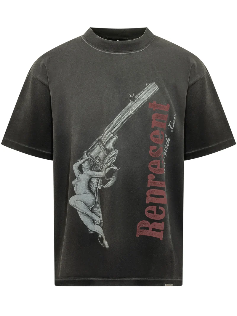 T-shirt con Stampa Grafica