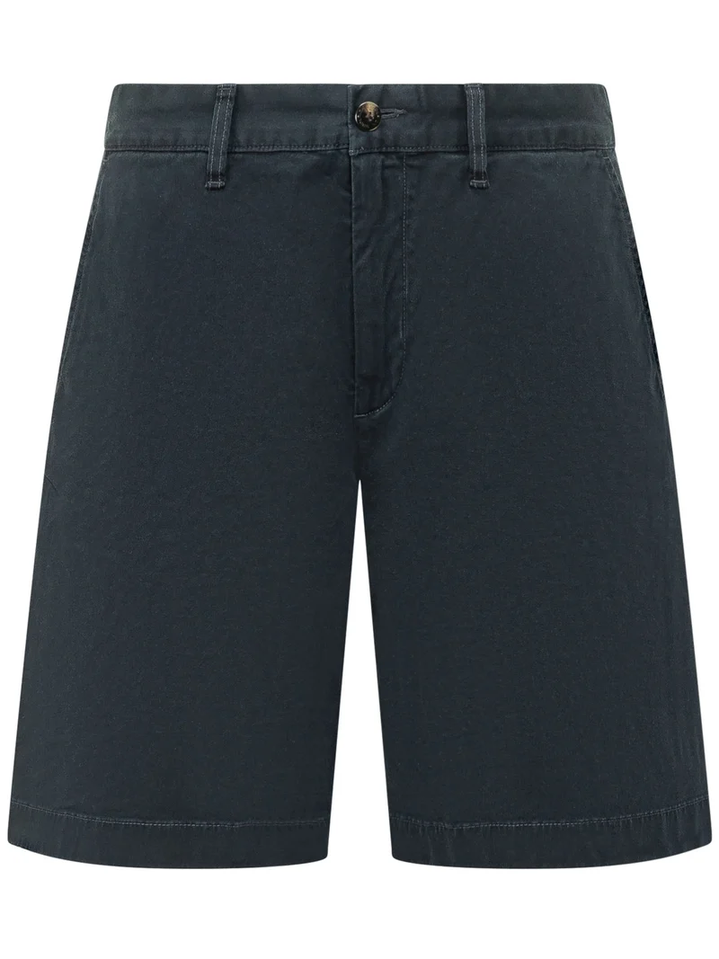 Shorts Chino in Twill con Tasche