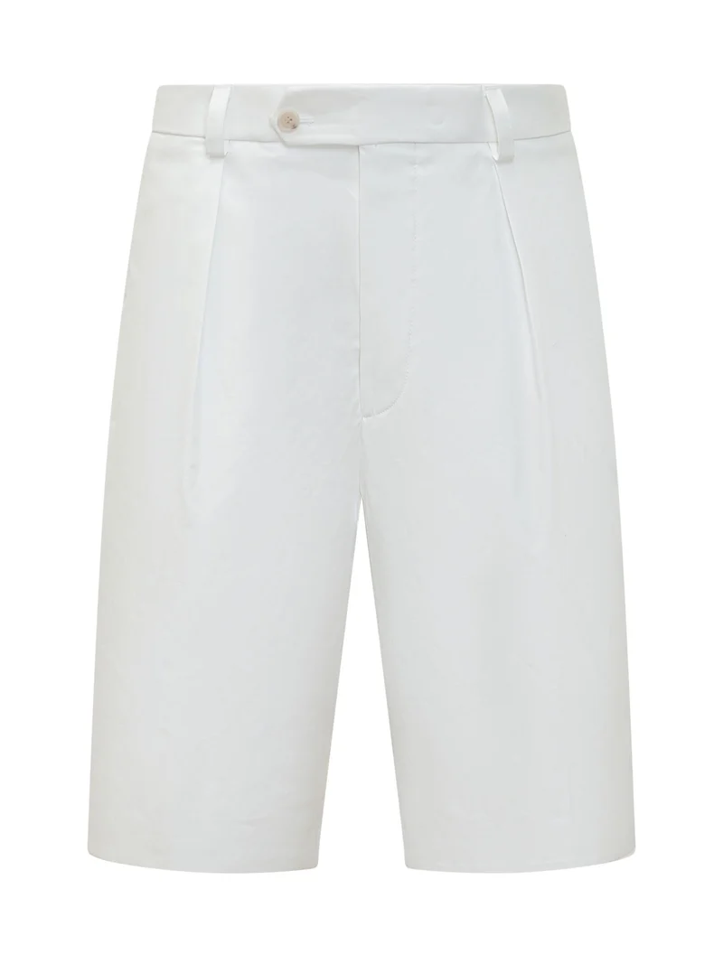 Pantaloncini Eleganti Beige Uomo