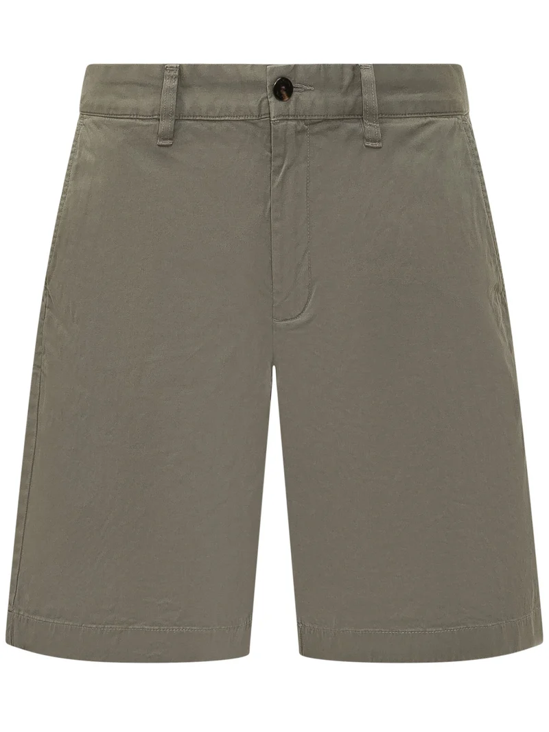 Shorts Chino in Twill con Tasche