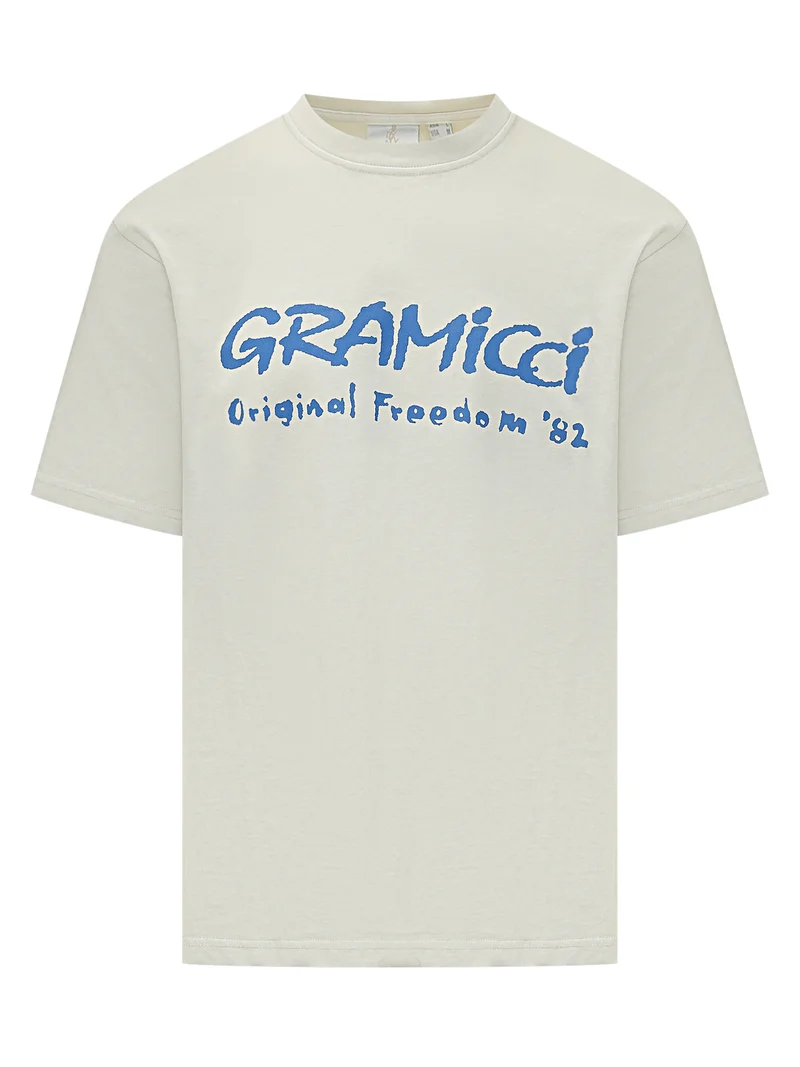 T-shirt Freedom con Stampa Frontale