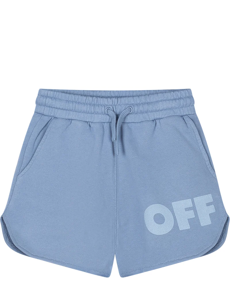 Shorts in Felpa con Logo Stampato