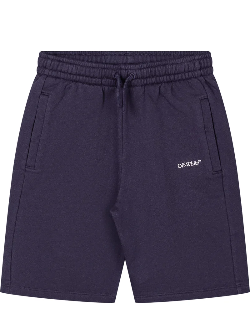 Bermuda in Felpa con Logo Off-White™