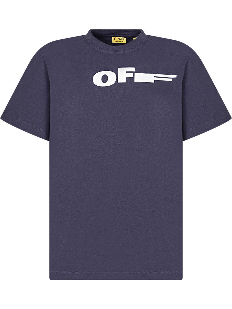 T-shirt con Stampa Frontale e Girocollo