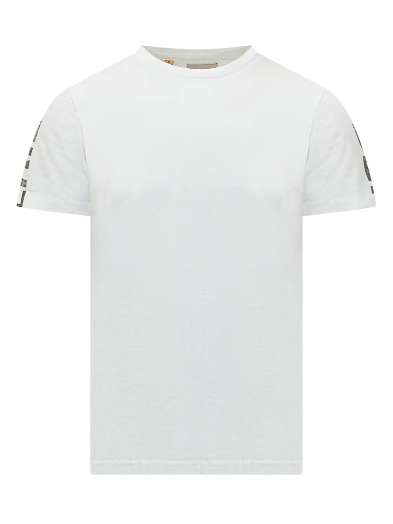 T-shirt French Collector con Dettagli Manica
