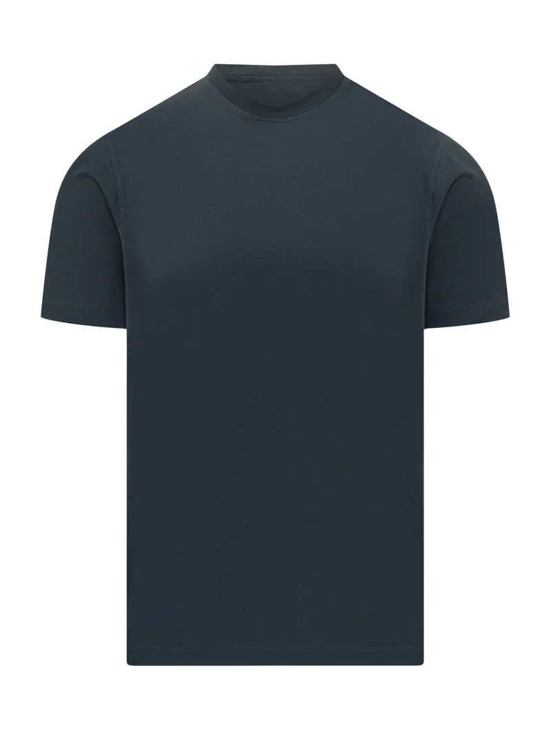 T-shirt a Maniche Corte con Girocollo