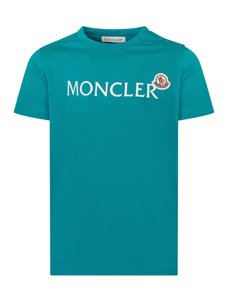 T-Shirt a Maniche Corte con Stampa Frontale