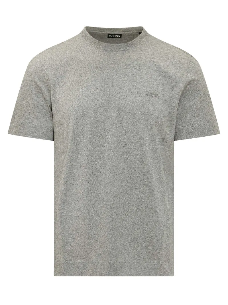T-Shirt Con Girocollo Classico