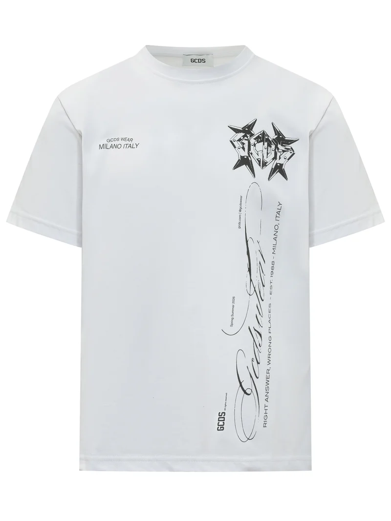 T-Shirt History con Stampa Grafica
