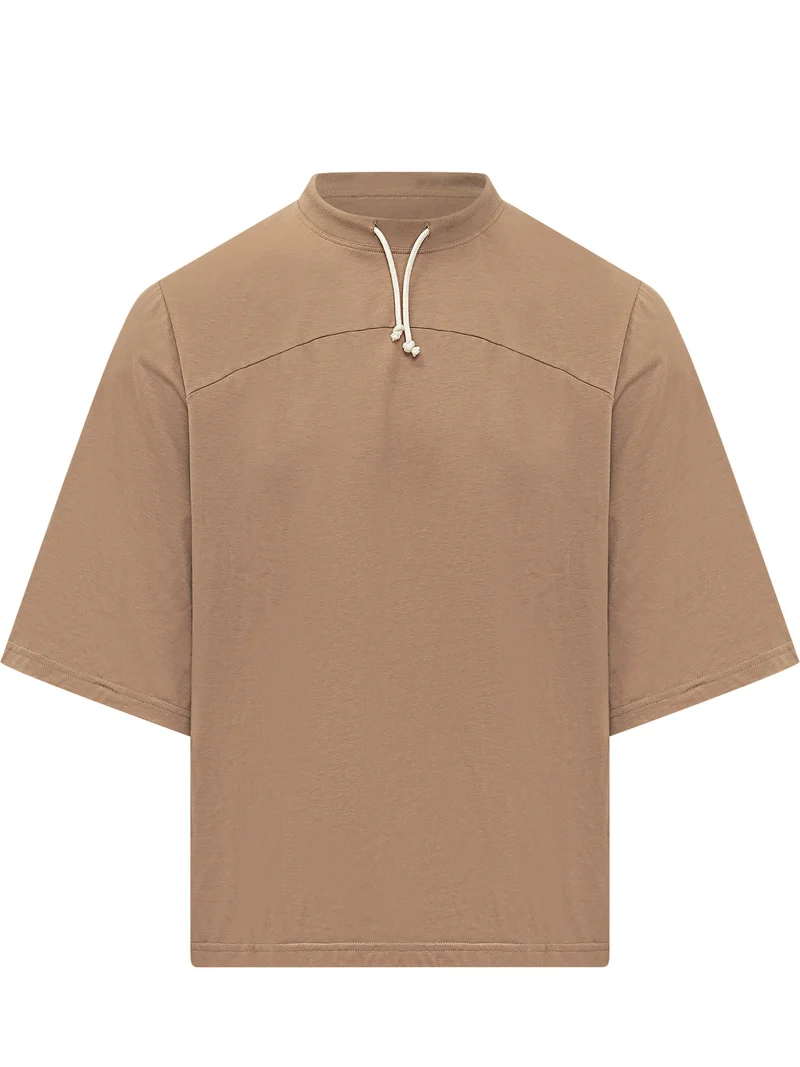 T-shirt Cord Band con Coulisse al Collo